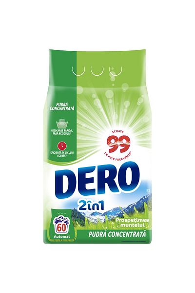 Dero Dero 2in1 Mountain Freshness Powder Laundry Detergent