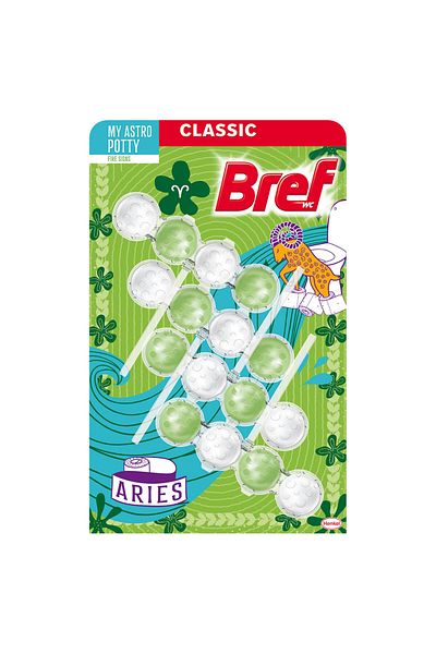 Bref Bref Classic Fire Signs toilet air freshener