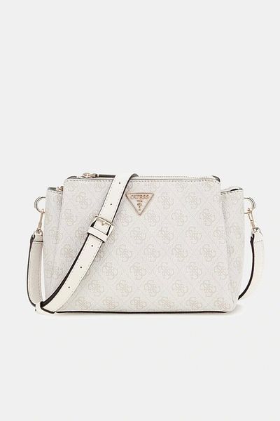 Guess Noelle Tri Compartment Xbody női fehér kézitáska Hwbg7879120-bnn