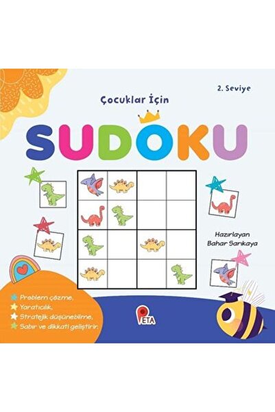 peta kitap Çocuklar Için Sudoku 2 Seviye