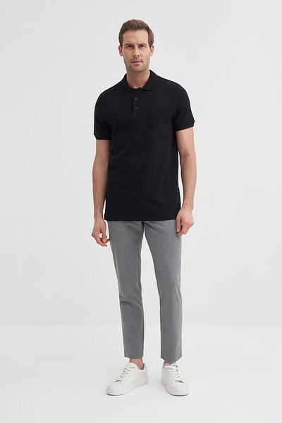 Cazador 4613 Ανδρικό μπλουζάκι Batal Polo Neck Pique