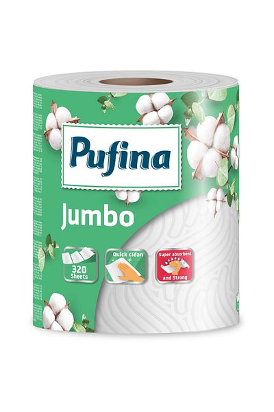 PUFINA Puff Paper Monoroll Jumbo