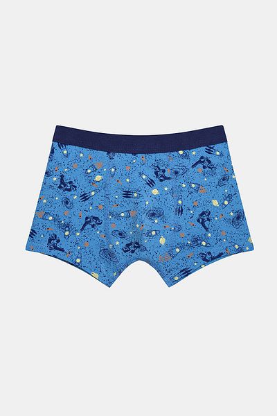 Penti Boy's Astronaut Navy Blue 2 Pack Boxers