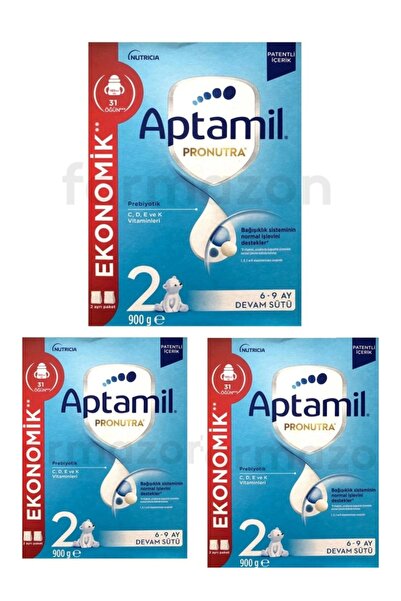 Aptamil Pronutra 2 Bebek Maması 900 gr X 3 Adet
