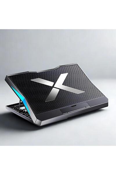 Polham Ultra Sessiz 6 Fanlı Gaming Laptop Soğutucu, Süper Soğutucu Led Işıklı...
