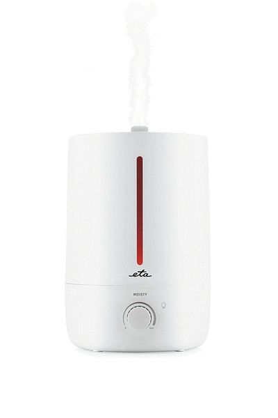 ETA Umidificator De Aer Cu Ultrasunete Moisty 3629 90000, 5 Litri, 25 W, Aromaterapie, Alb