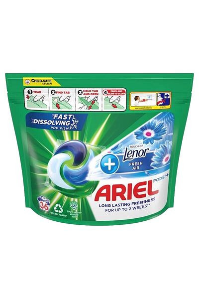 Ariel Detergent capsule Ariel All-in-PODS + Touch of Lenor Fresh Air