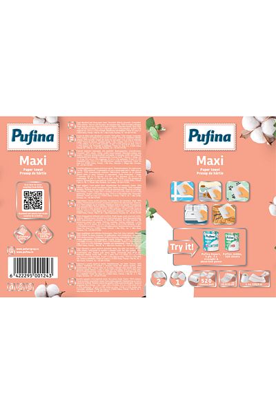 PUFINA Puff Paper Monoroll Maxi