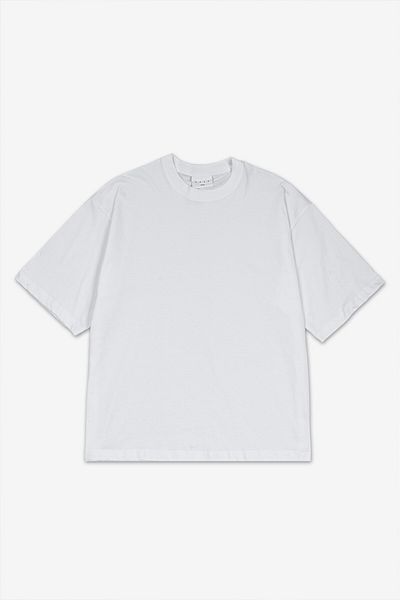 Dash White Basic Oversize Men's T-Shirt