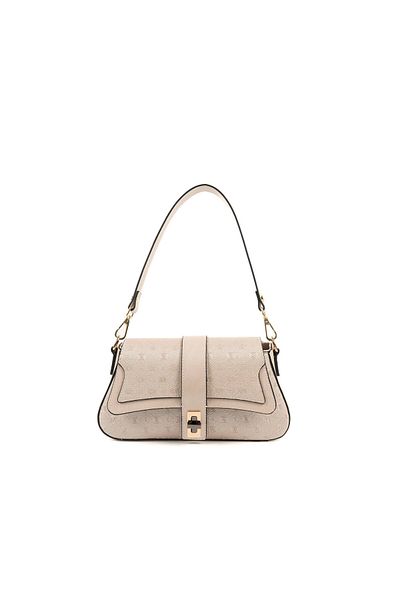 Silver Polo Silver & Polo Beige - S.Beige Sp1177 Women's Shoulder Bag