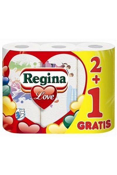Regina Regina Love kitchen towel - 3 layers white