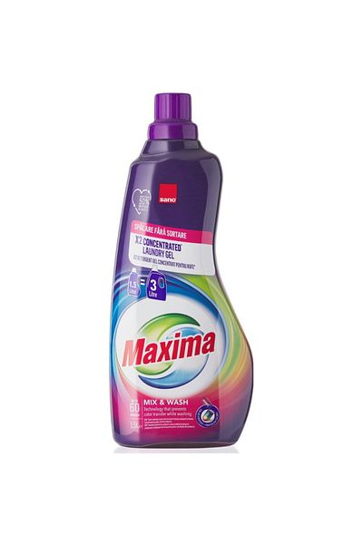 Sano Sano Maxima 2X Mix & Wash Concentrated Laundry Gel Detergent