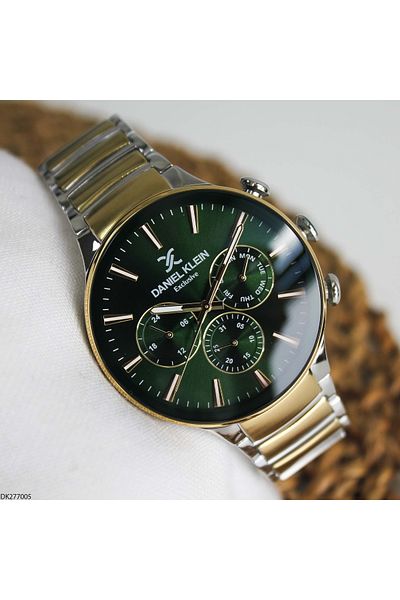 Daniel Klein Dk277005 Men's Wrist Watch with Steel Cord