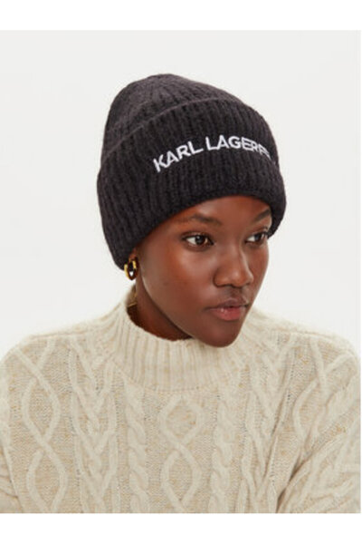 Karl Lagerfeld Women's Hat 246W3411 Black
