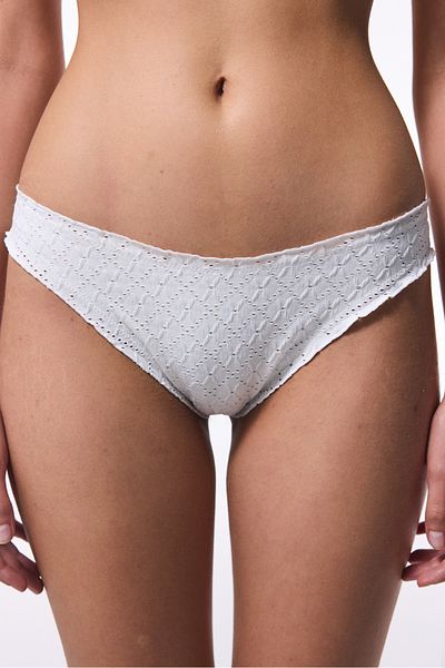 Penti Εκρού Αριζόνα Frilly Slip μπικίνι