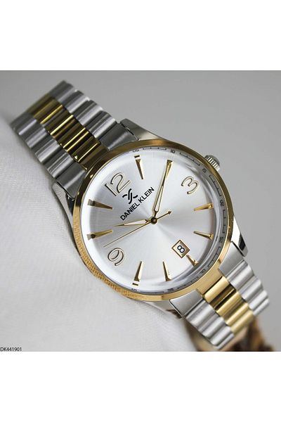 Daniel Klein Dk441901 Men's Wrist Watch with Steel Cord
