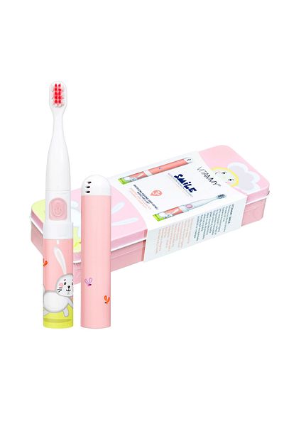 Vitammy VITAMMY Smile electric toothbrush, for children 3 +, travel box, Bunny Animation
