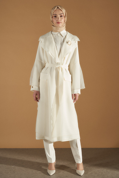 Setrms Organze Kombinli Kap