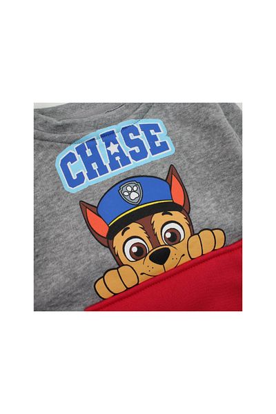 PAW PATROL Children's Sweatshirt, With Front Pocket, Gray, 4 Years, 104 Cm,