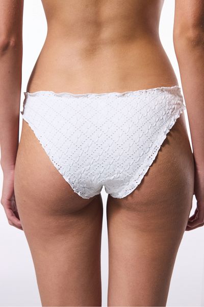 Penti Εκρού Αριζόνα Frilly Slip μπικίνι