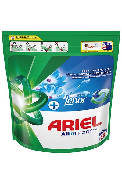 Ariel Detergent de rufe capsule Ariel Allin1 PODS+ Touch of Lenor Fresh Air