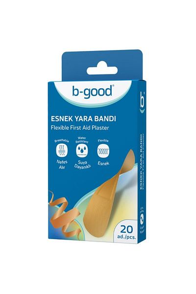B-GOOD ضمادة مرنة 20 قطعة
