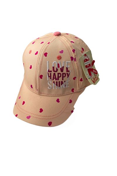 Kitti Girl's Cap with Heart (4-8 Years)