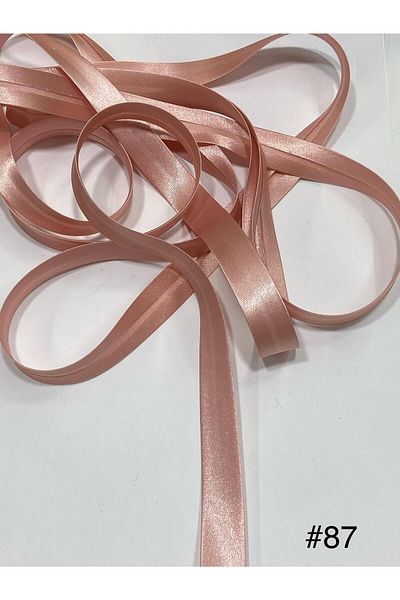 karantuhafiye Satin Bias 2 cm / Satin Bias Bias / 25 Meters