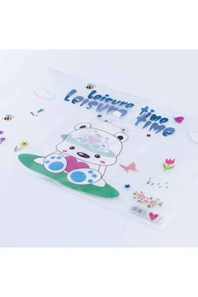 Bimotif Şekilli çıt çıt dosya Kalpli Ayıcık