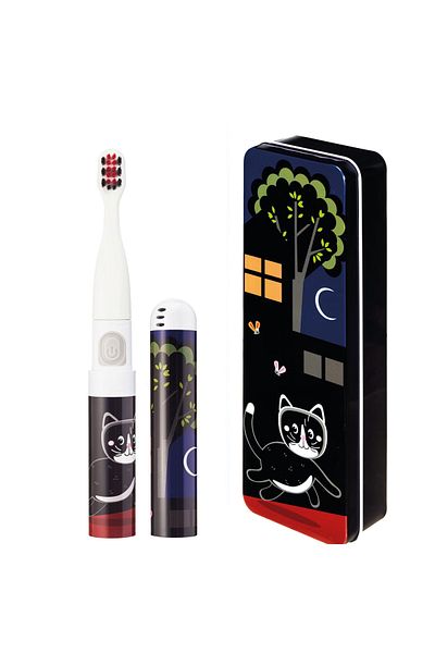 Vitammy VITAMMY Smile electric toothbrush, for children 3 +, travel box, Kitten Animation