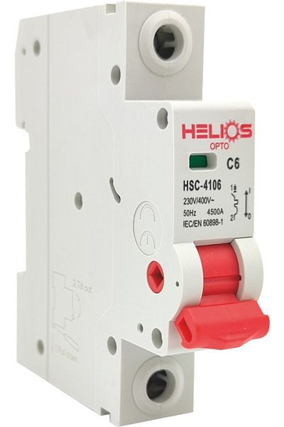 Helios Opto 1X40A 4500Ka Type C Monophase W Vending Machine Hsc-4140