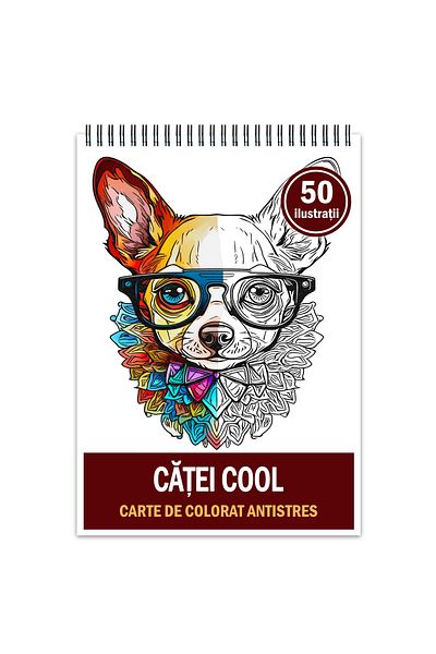 Legendary Gifts Anti-stress Coloring Book, 50 Illustrations By Catei Cool, 106 Pages, Format: A5
