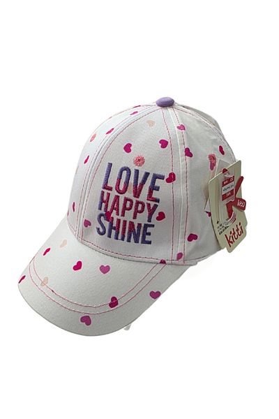 Kitti Girl's Cap with Heart (4-8 Years)