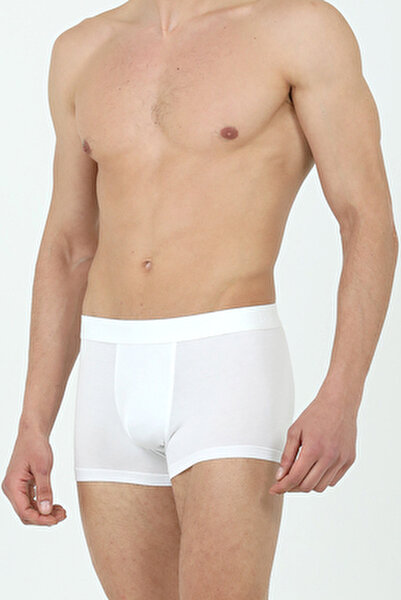 D'S Damat Trendy 2li Boxer Beyaz