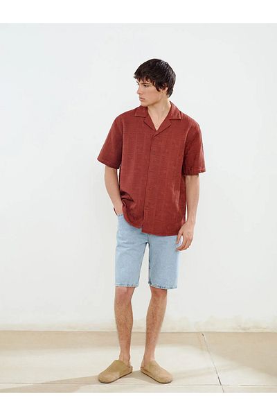 LC Waikiki Xside Casual Fit Short Sleeve Men's Shirt