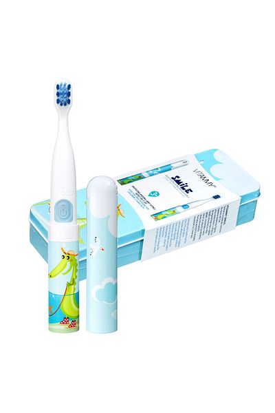 Vitammy VITAMMY Smile electric toothbrush, for children 3 +, travel box, Crocodile Animation