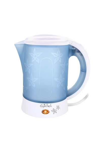GALLET Cana Electrica Fierbator Bou518, 0,6 L, 650 W, Alb Cu Albastru