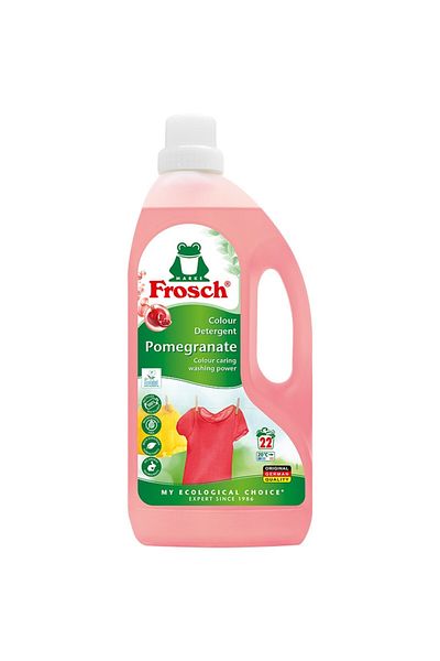 Frosch Frosch Pomegranate liquid detergent for colored laundry