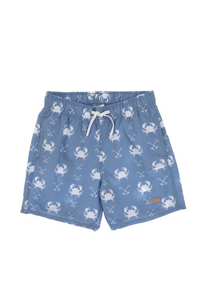 U.S. Polo Assn. Boy's Blue Swim Shorts 50301293-Vr036