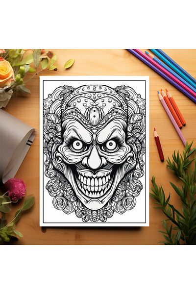 Legendary Gifts Coloring Book For Adults, 50 Illustrations, Dementia - Volume I, 106 Pages, Format: A5