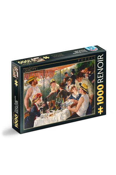 D-Toys Pierre-Auguste Renoir 1000 pieces adult puzzle - Luncheon of the Boating Party