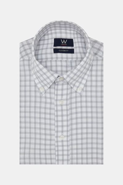 W Collection قميص أبيض طويل الأكمام