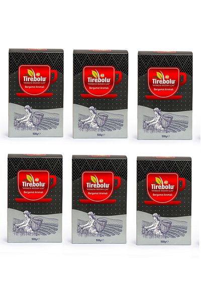 Tirebolu 42 Bergamot Flavored Tea 500 g X 6 Pieces