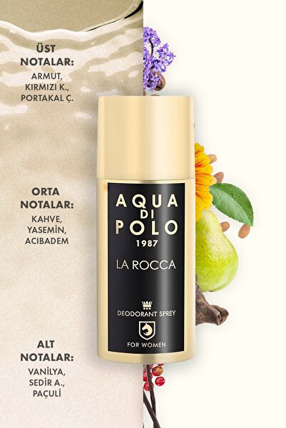 Aqua Di Polo 1987 La Rocca Deodorant 150 ml Kadın Appdlr03kd