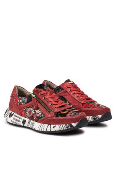 LAURA VITA women's sneakers BURTON 11 red