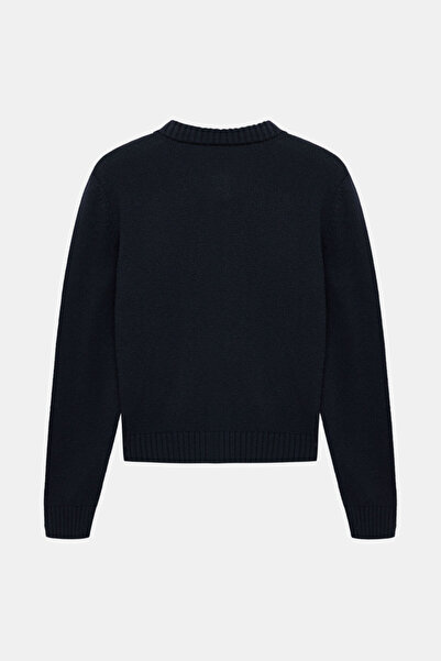 W Collection Navy Blue Knit