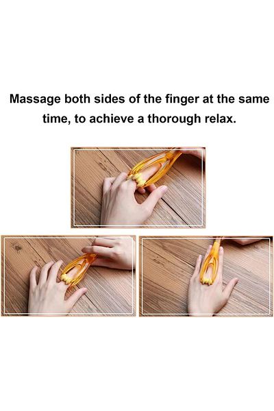 LA PERLA TECH Finger Massager Roller Handheld Rolling Hand Massager for Relieving Stress Relaxing