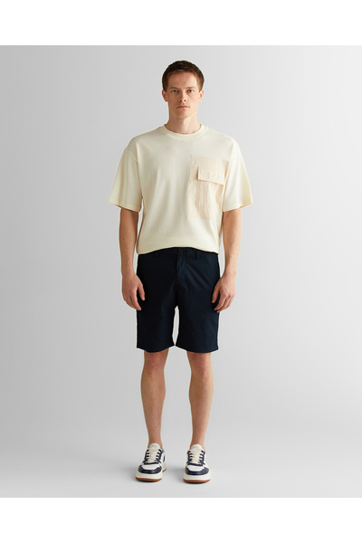 Gant Erkek Siyah Slim Fit Şort