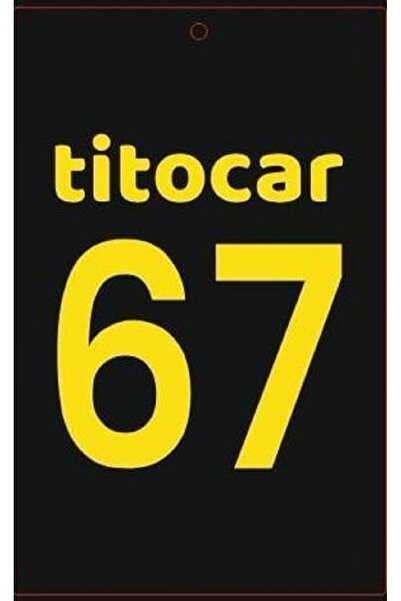 titocar 67 Plaka Bubble Gum Asma Koku
