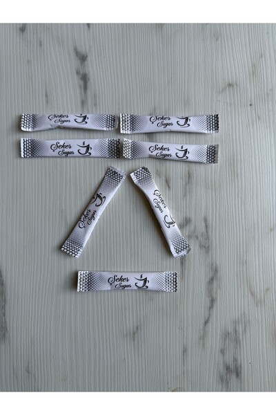 maycup Stick Şeker Beyaz 2500 Adet 3 Gr Maycup